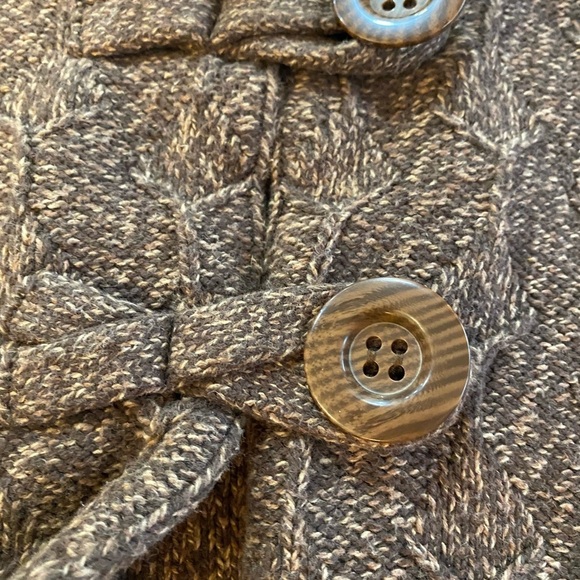 Christopher and banks knit cardigan brown- medium- - Picture 7 of 12